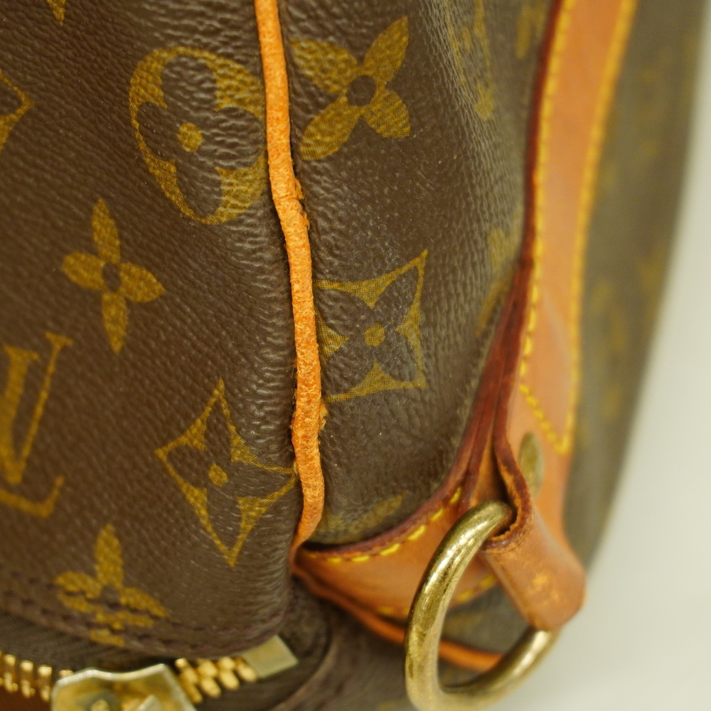 Louis Vuitton Monogram Canvas Keepall Travel Bag Brown and Tan - Picture 8 of 13